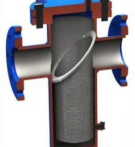 liquid sulfur strainer